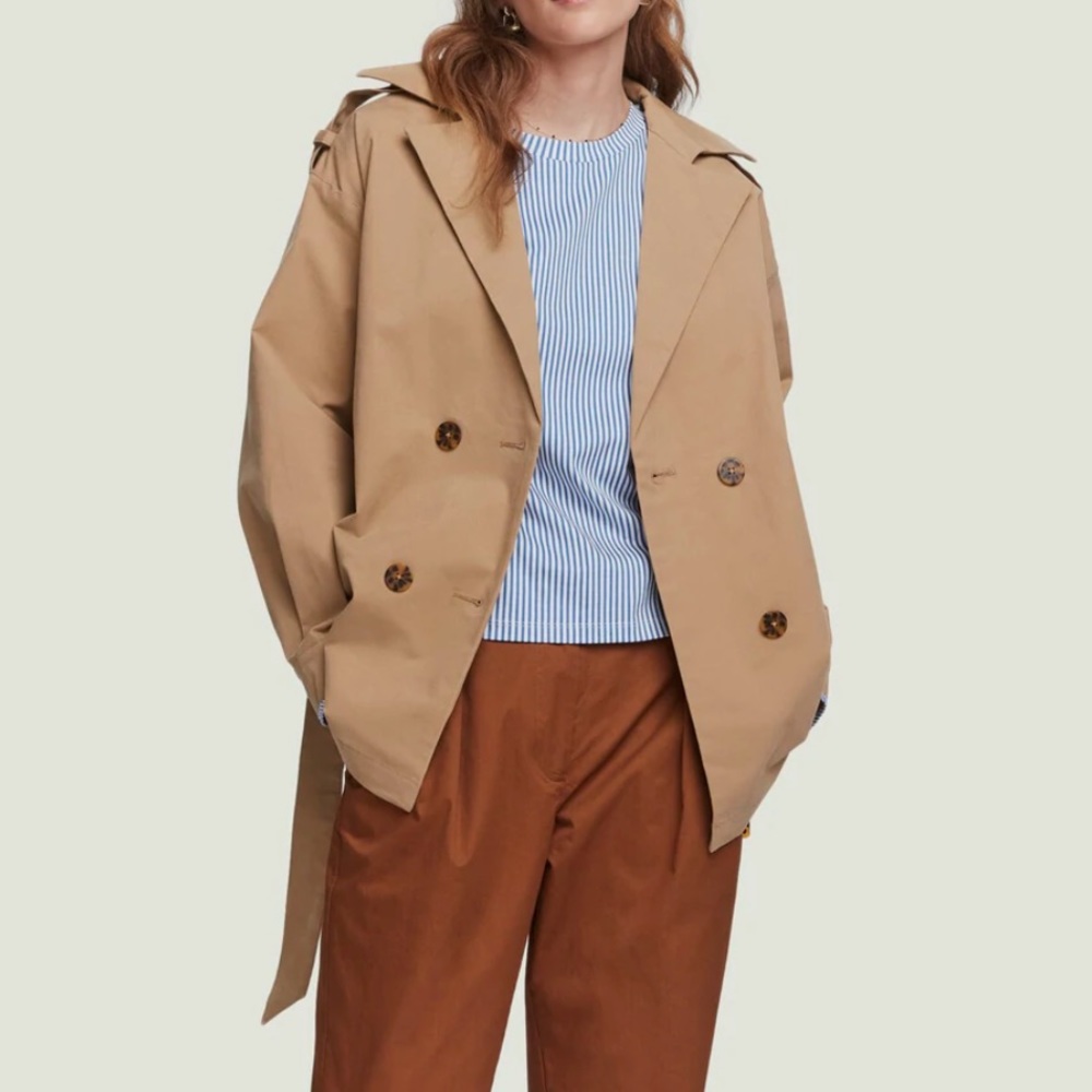 COPY - Scotch & Soda Short Trench Coat
